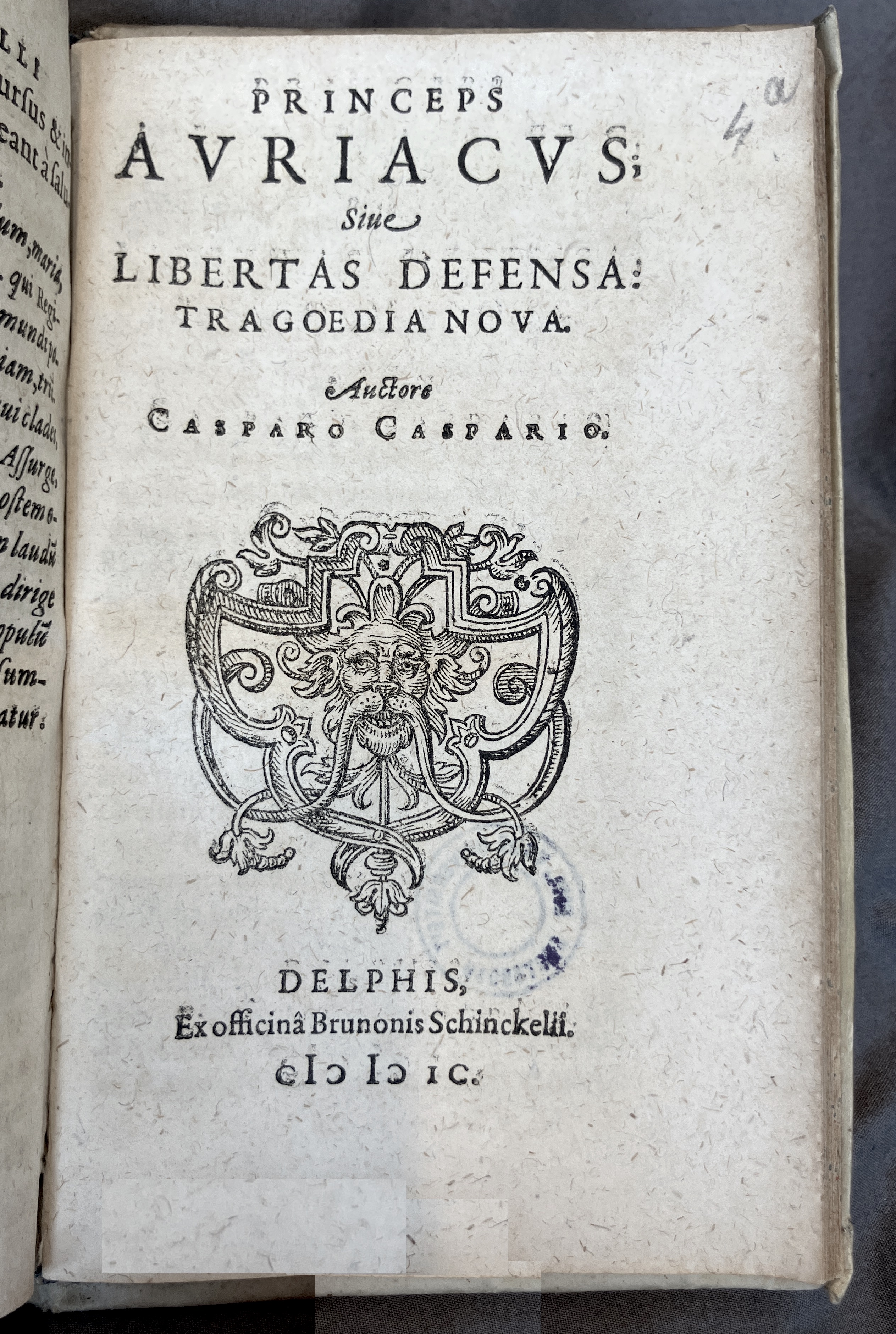 CaspariusAuriacus1599p01