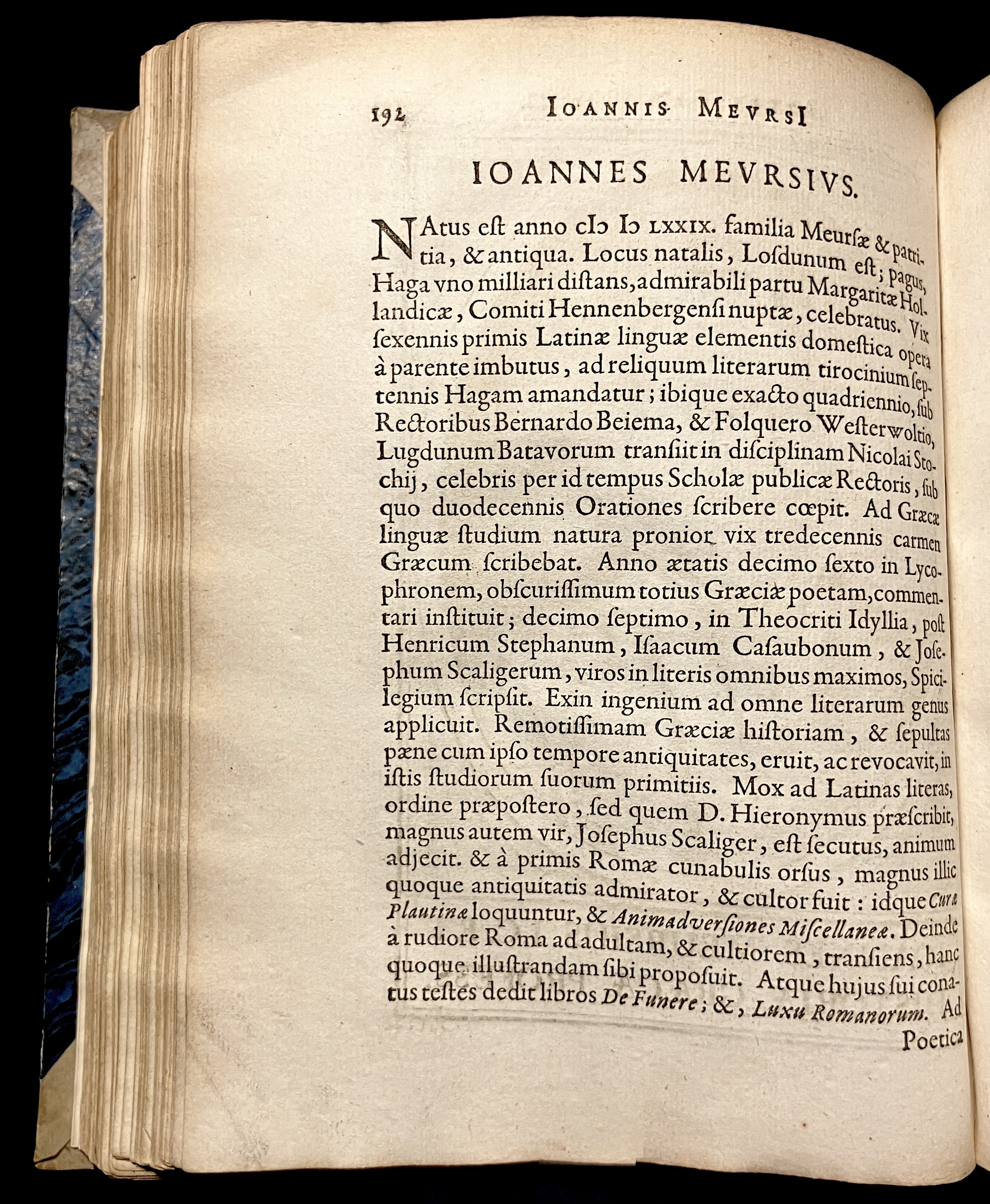 MeursiusAthenaeBatavae1625p192